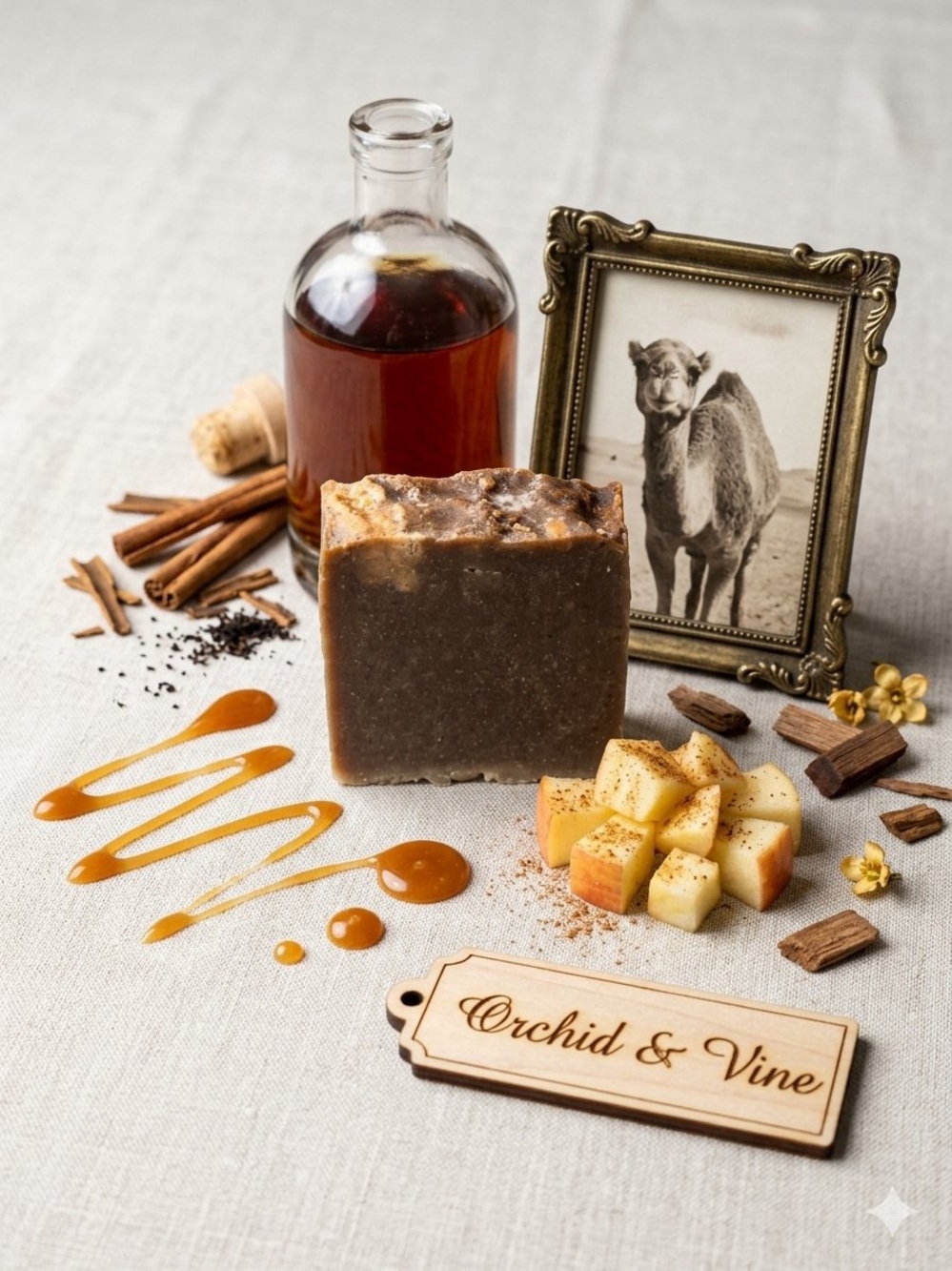 Camel Milk Soap Skin Nutrition By Orchid & Vine Skin Luxuries 1 Beauty Bar